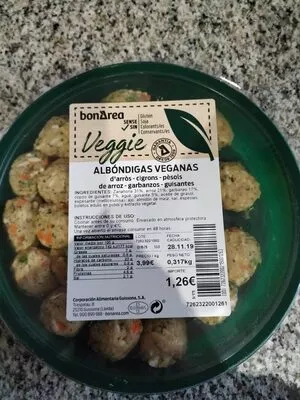 Albondigas veganas Bonarea , code 00726232200219001263