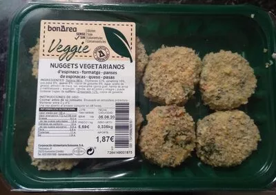 Nuggets vegetarianos Bonarea , code 00726414900620001877