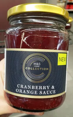 Cranberry & orange sauce Marks & Spencer 315 g, code 00737456