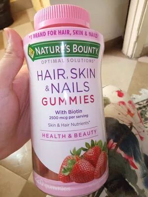 Hair skin nails gummies Nature's bounty 220 Gummies, code 0074312568084