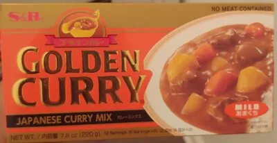 Golden curry sauce mix S&B 220 g, code 0074880030709