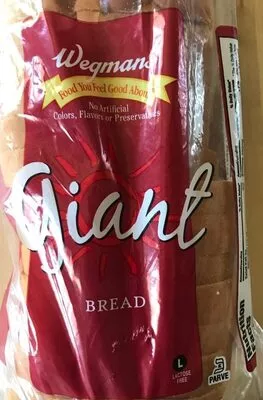 Giant bread Wegmans , code 0077890411285