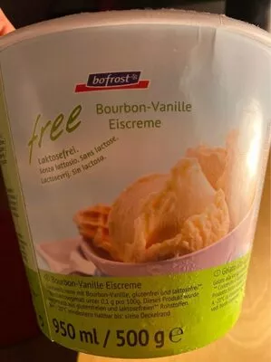 Crème glacée Bourbon-Vanille  500 g, code 0079969101035