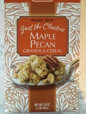 Maple pecan granola cereal Trader Joe's , code 00818094