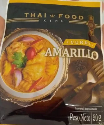 Curry amarillo Thai Food King 50g, code 0084909028273