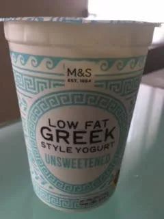 Low fat Greek style yogurt Marks & Spencer 500 g, code 00854252