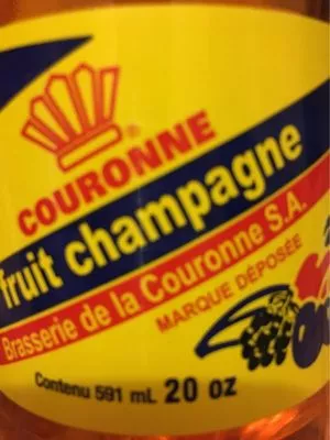 Cola Couronne Fruit Champagne Brasserie De La Courrone SA 591 ml, code 0085653444449