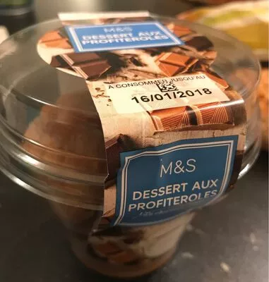 Profiteroles M&S 118 g, code 00891295