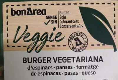 Burger vegetariana bonarea , code 00893307700120001434