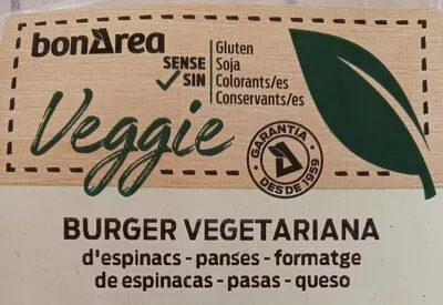 Burger vegetariana bonarea , code 00893327000820001371