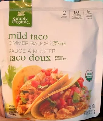 Mild Taco Simmer Sauce  , code 0089836192400