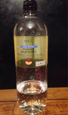 Still Water with Peach & Raspberry flavour M&S 1 l, code 00901352