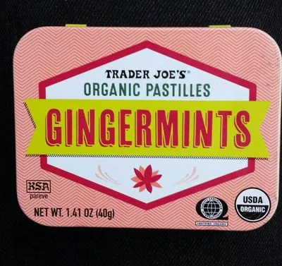 Gingermints Trader Joe's , code 00942249