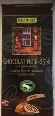 Chocolat Noir 85% vegan  80 g, code 009519