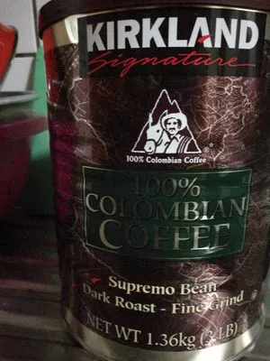 100% Colombian Coffee Kirkland Signature , code 0096619177677