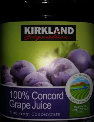 Jus de raisin concord Kirkland , code 0096619314225