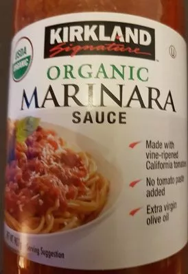 Organic Marinara sauce Kirkland , code 0096619533756