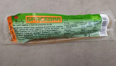 spacebar façon chorizo wheaty 40g, code 00990413