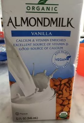 Organic almondmilk Whole Foods, Whole Foods Market Inc. 946 ml / 35 FL Oz, code 0099482436247