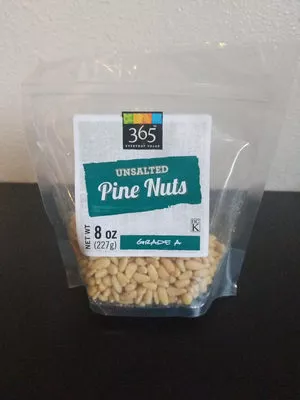 Unsalted Pine Nuts 365 everyday value 227 g, code 0099482440206