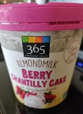 Almond milk berry Chantilly cake 365 Everyday Value , code 0099482469665