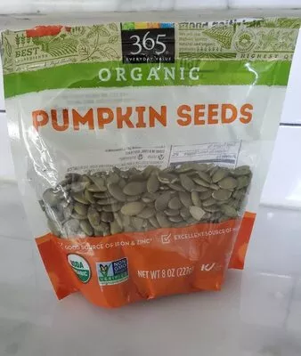 Pumpkin Seeds Whole Foods Market,  365 Everyday Value 8 oz, code 0099482473693