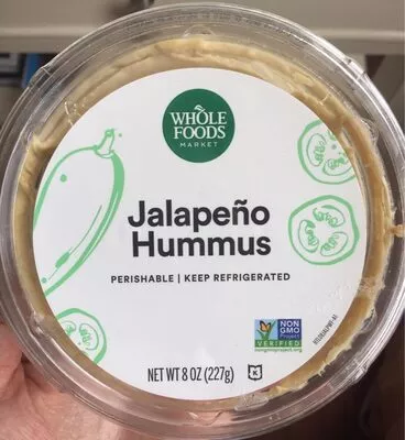 Jalapeño Hummus Whole Foods Market 8 oz, code 0099482483173