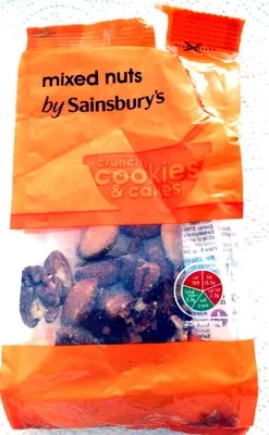 mixed nuts by sainsbury's, sainsbury's 200g, code 01060768