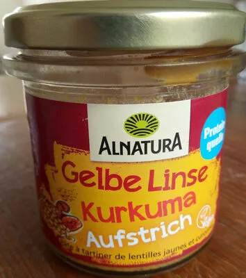 Gelbe Linse Kurkuma Aufstrich Alnatura , code 01081084