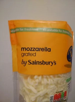 Grated Mozzarella Sainsbury's 250g, code 01099096