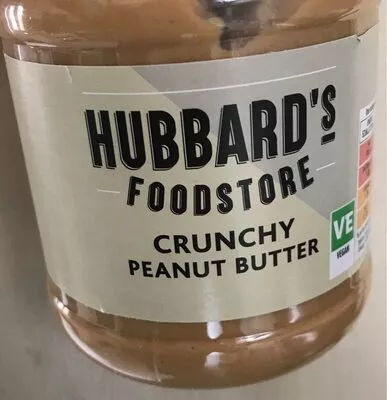 Hubbards foodstore Crunchy Peanut butter Sainsbury's , code 01292657