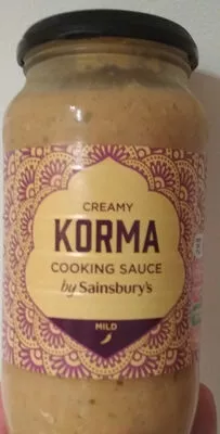 Creamy Korma cooking sauce Sainsbury 500 g, code 01374483