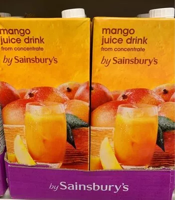 Mango juice drink By Sainsbury's , code 01501940