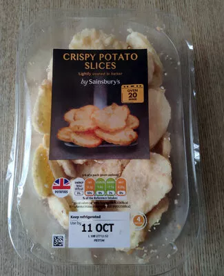 Crispy Potato Slices Sainsbury's 350g, code 01696059