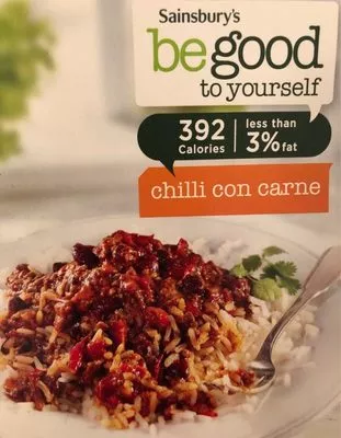 Chilli con carne Sainsbury's , code 01707076