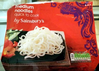 Quick cook medium noodles Sainsbury's, By sainsbury's 300 g, code 01758979