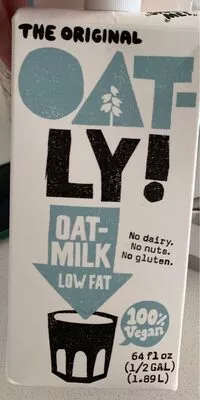 Oatmilk low fat Oatly! , code 0190646641023