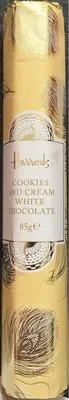 Cookies and cream white chocolate Harrods , code 0190817030540