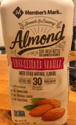 Unsweetened vanilla almond, unsweetened vanilla  , code 0193968006747