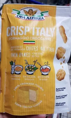 Crisp'italy (bouchées de fromage cuites au four)  , code 0208014005329