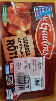 Cuisses de poulet roti Le Gaulois , code 0217637025195