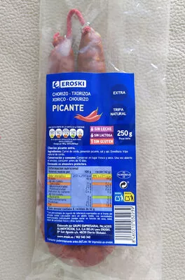 Chorizo picante Eroski , code 02321215