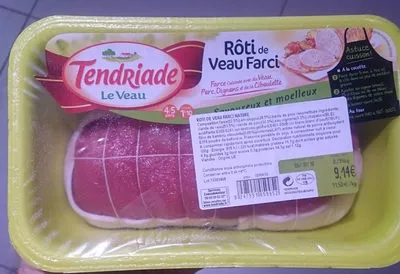 Rôti de Veau Farci Tendriade 0.795kg, code 0247551059952