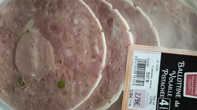 Ballotine de volaille pistachée Carrefour , code 0247602018303