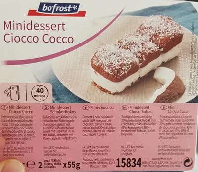 Mini-chococo Bofrost , code 0276369158342