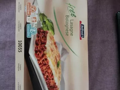 Lasagne bolognese  , code 0321069100358