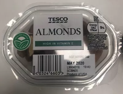 Almonds Tesco , code 03246603