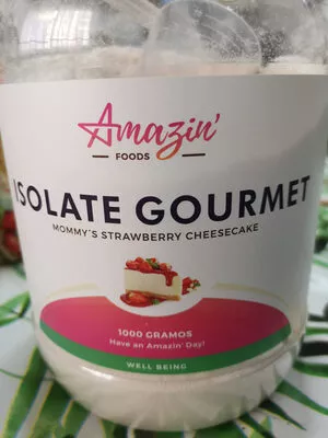 isolate whey gourmet Amazin' Foods 1 kg, code 0612520314170