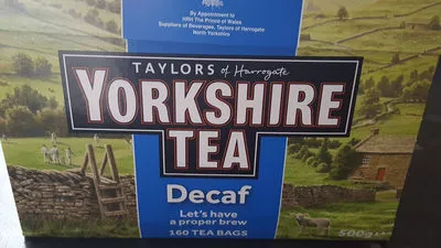 Yorkshire Tea Decaf Taylors of Harrogate 160, code 0615357120747