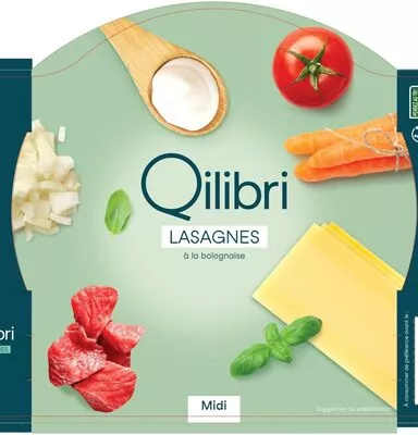 Lasagnes à la bolognaise Qilibri 300 g, code 0660989030513